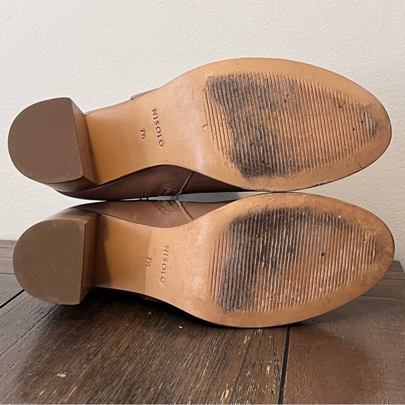 Nisolo Lia Block Heeled Booties Womens 7.5 - Picture 8 of 10